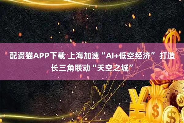 配资猫APP下载 上海加速“AI+低空经济” 打造长三角联动“天空之城”